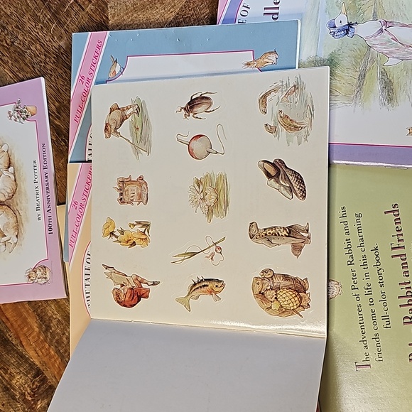 Vintage Peter Rabbit and Friends book and sticker collection set - Picture 13 of 14